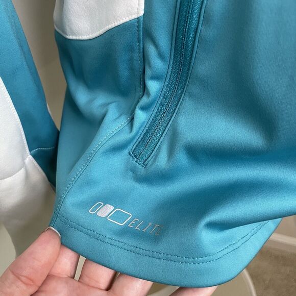 Pearl Izumi Infinity Softshell Jacket Blue Waterproof Windproof Zip Up Lg Bike - Picture 13 of 16